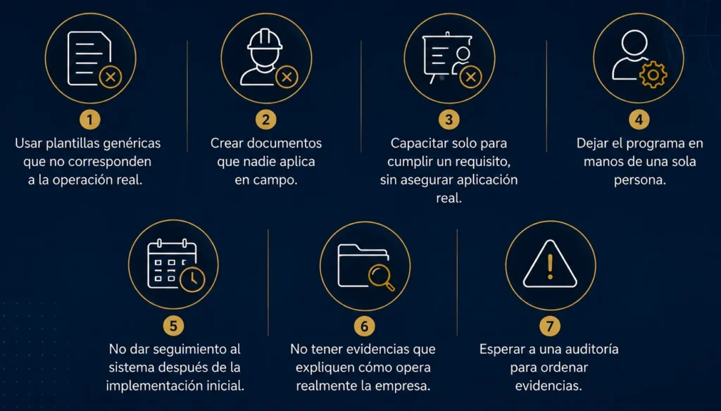 Los errores donde más fallan las empresas mexicanas