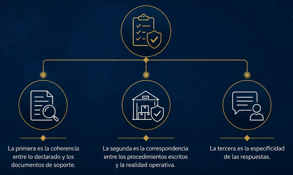 Qué debe contener el Security Profile y cómo lo evalúa CBP